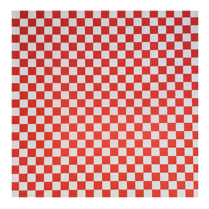 Value+ - Checkered Sheets - Red - 12