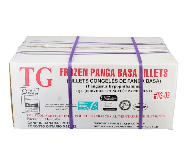 TG - Basa Fillet - 8-10oz - ( 30 LBS )