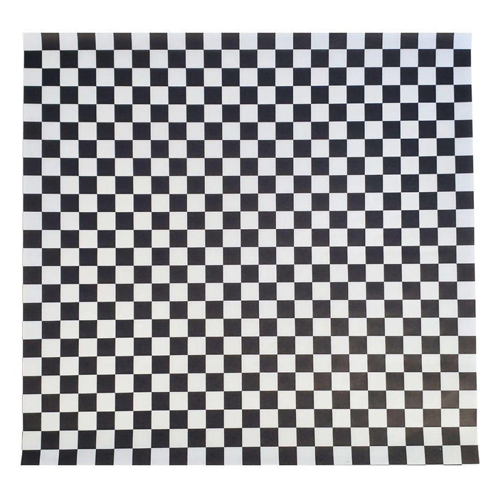 Value+ - Checkered Sheets - Black - 12