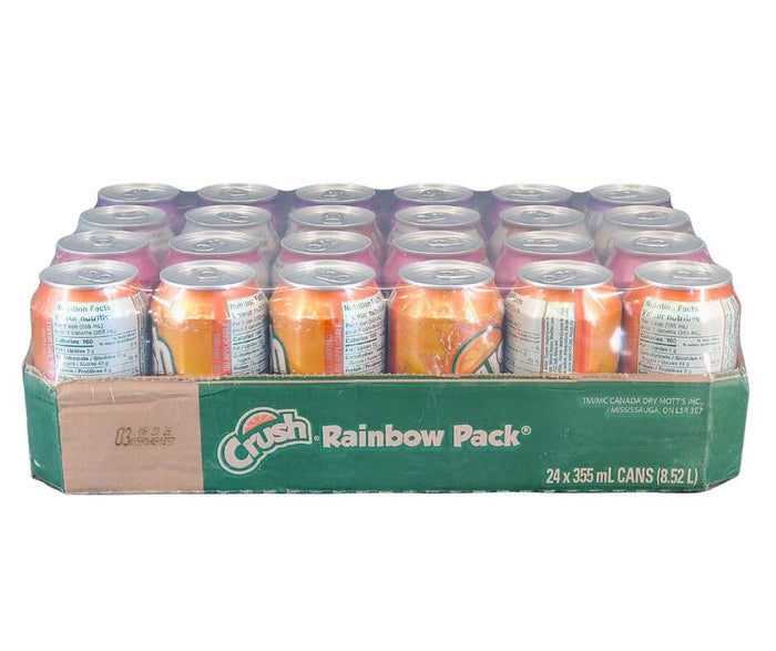 Crush - Rainbow Pack - Cans