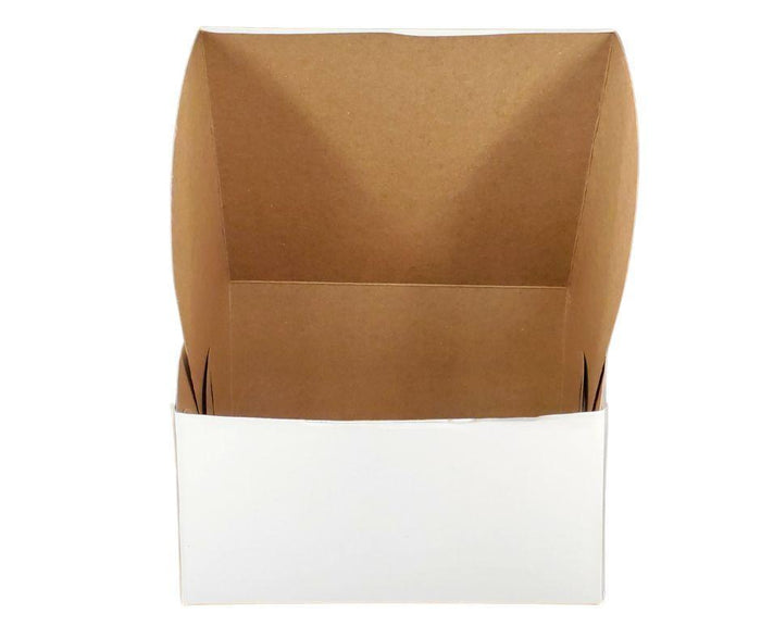 EB - White Cake Boxes - 10x10x5