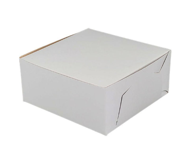 EB - White Cake Boxes - 5½x5½x2½
