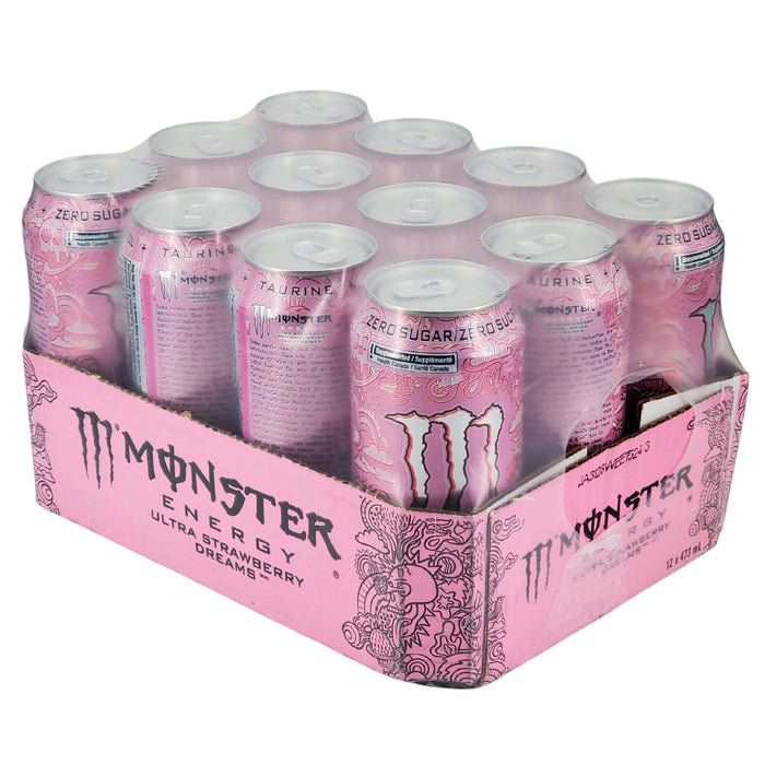 Monster - Ultra Strawberry Dreams Drink - Cans