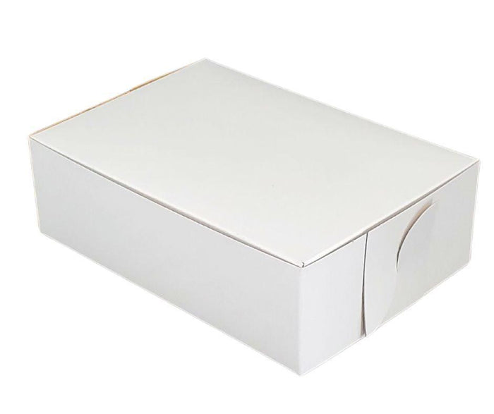 EB - White Cake Boxes - 8x5½x2½
