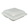 Value+ - 38oz Rectangular White Plastic Container