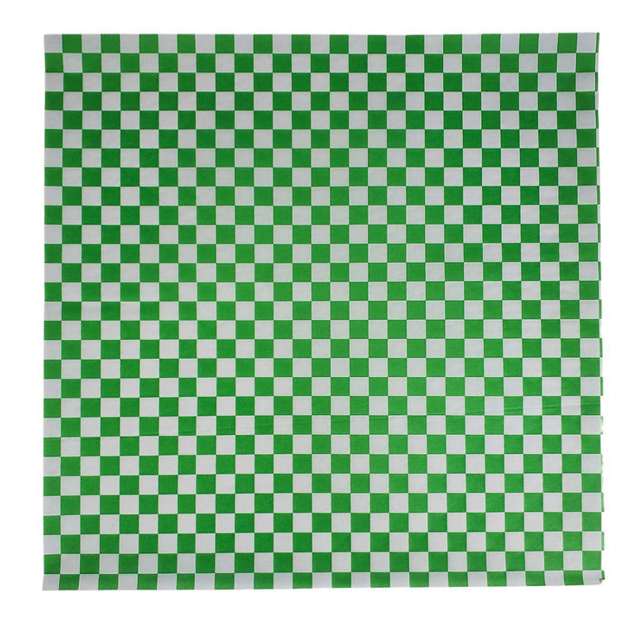 Value+ - Checkered Sheets - Green - 14