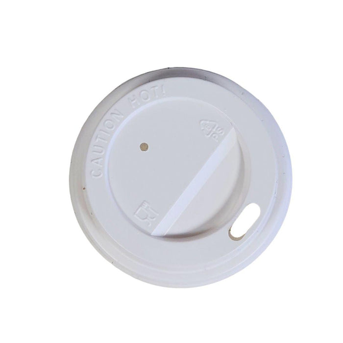 Morning Dew - Dome Sip Lid for 4 oz Hot Paper Cups - White - 4DL-W