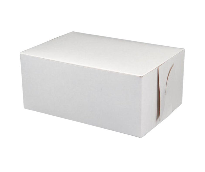 EB - White Cake Boxes - 8x5½x3½