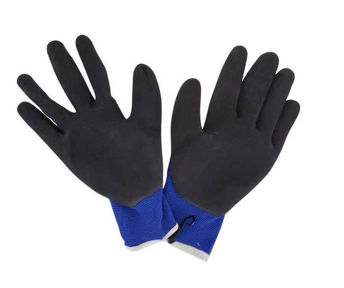 Work-Eze - Ice Gripper Nylon Gloves - X-Large - Blue