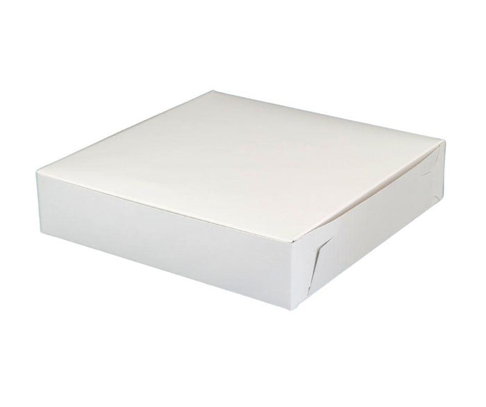 EB - White Cake Boxes - 8x8x1¾