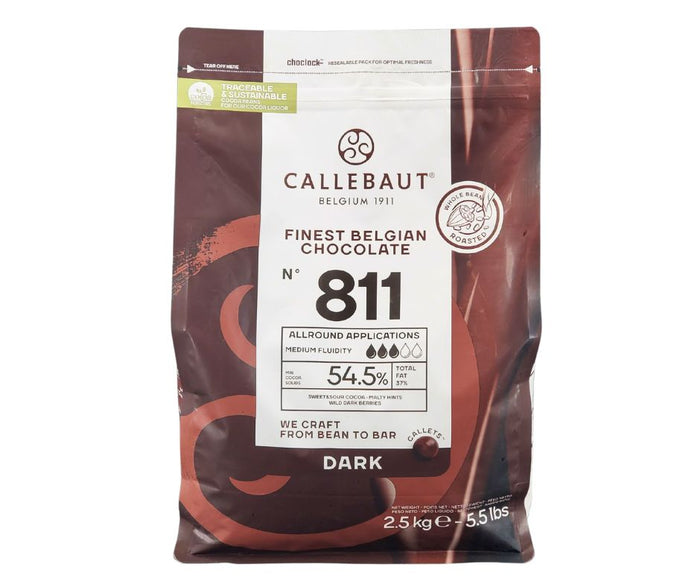 Callebaut - Dark Chocolate Callets - 811