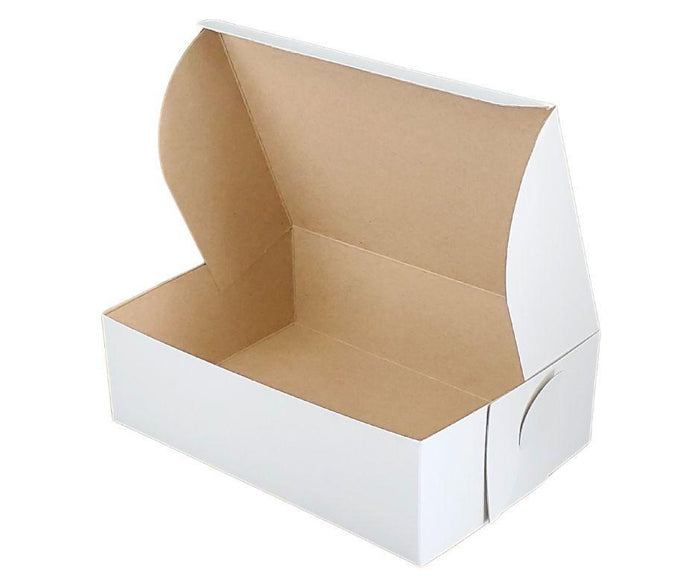 EB - White Cake Boxes - 8x5½x2½