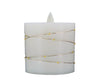 Deco Lite LED Pillar w/String Lights - 3x3.1