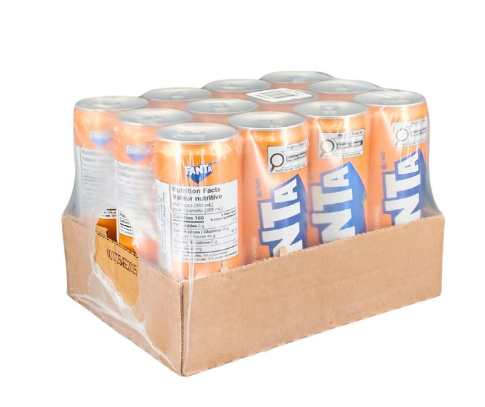 SO - Fanta - Orange - Slim - Cans