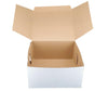EB - White Cake Boxes - 8x8x5