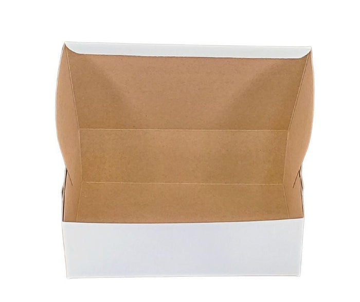 EB - White Cake Boxes - 8x5½x2½