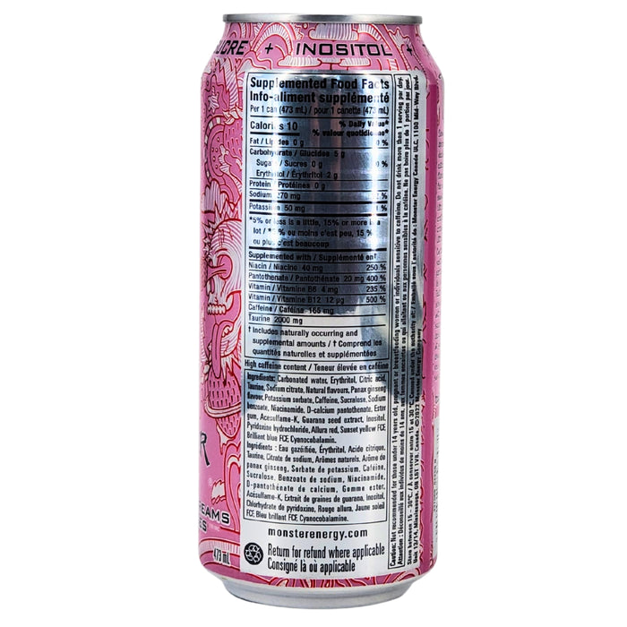 Monster - Ultra Strawberry Dreams Drink - Cans
