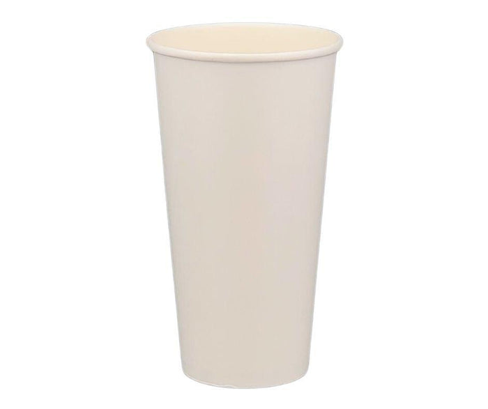 Morning Dew - 20 oz Hot Paper Cups - White - H20W