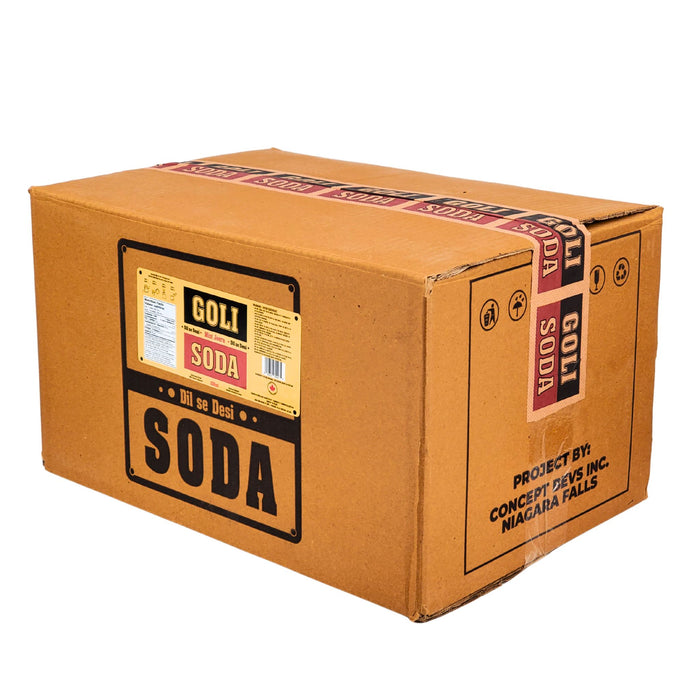 Goli Soda - Mint Jeera - Carbonated - Glass Bottle