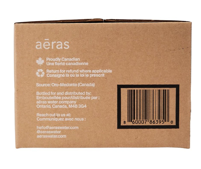 Aeras - Premium Still Water - Glass - 330ml