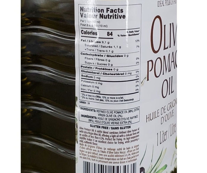 Allegro - Pomace Olive Oil - 1 Lt
