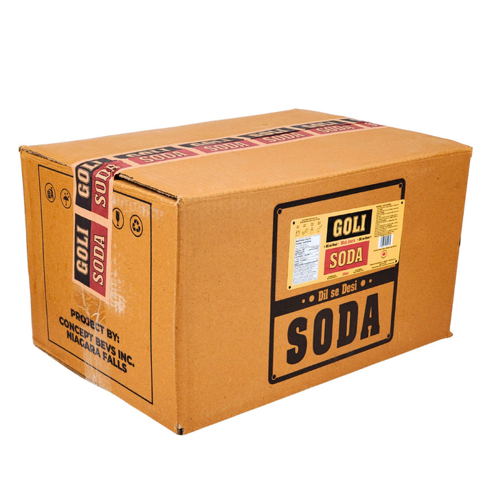 Goli Soda - Mint Jeera - Carbonated - Glass Bottle