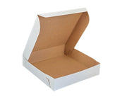 EB - White Cake Boxes - 8x8x1¾