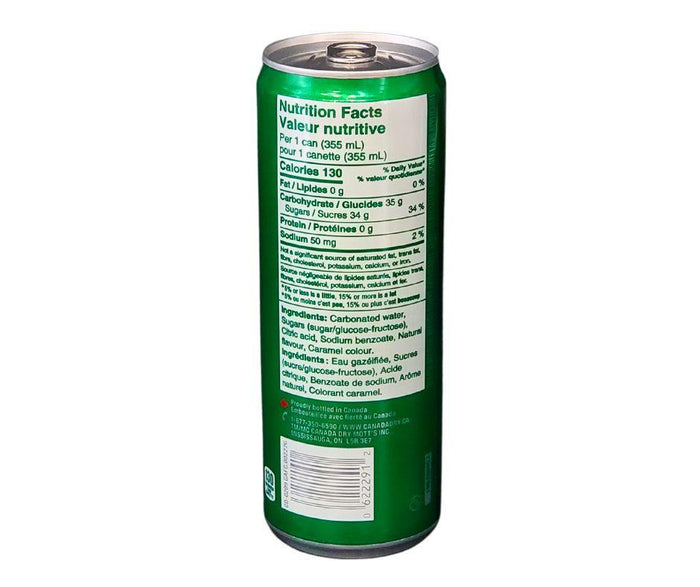 SO - Canada Dry - Gingerale - Slim - Cans