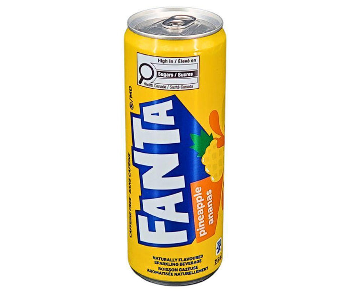 SO - Fanta - Pineapple - Slim - Cans
