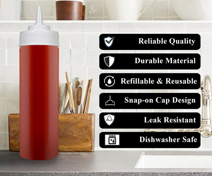 PK - Bouteille compressible de 473 ml - Standard - Transparente