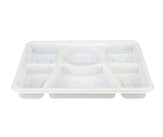 6 Compartment - Thali Tray - 50 ct