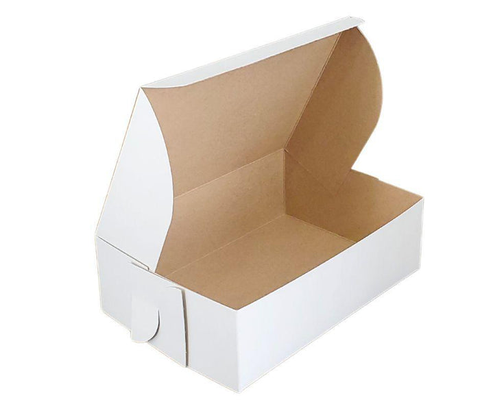 EB - White Cake Boxes - 8x5½x2½