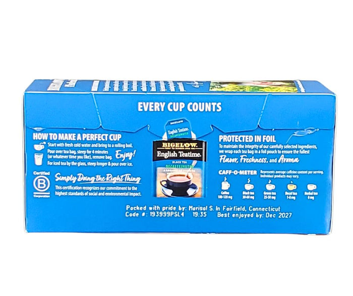 Bigelow - Tea English Tea Time Decaf