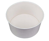 CLR - Genpak - White - 32oz/1000ml Round Food Container