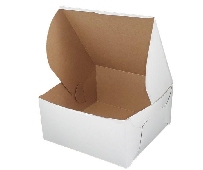 EB - White Cake Boxes - 10x10x5