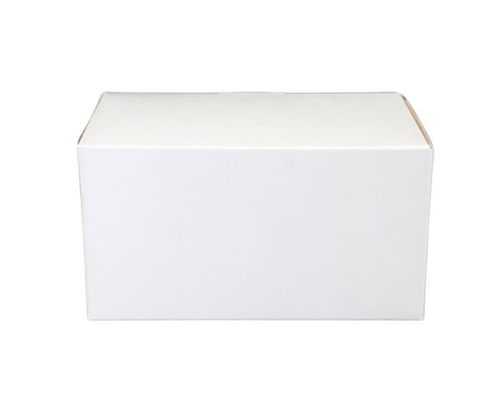 EB - White Cake Boxes - 6 ½x4½x3½