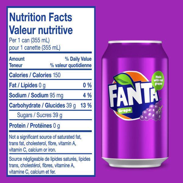 Fanta - Grape - Cans