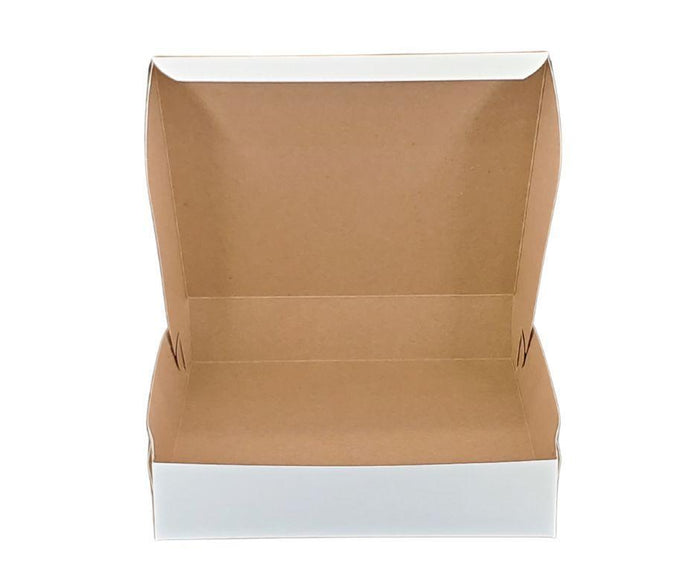 EB - White Cake Boxes - 8x8x1¾
