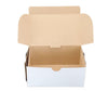 EB - White Cake Boxes - 6½x4x3