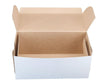 EB - White Cake Boxes - 8x4x3½