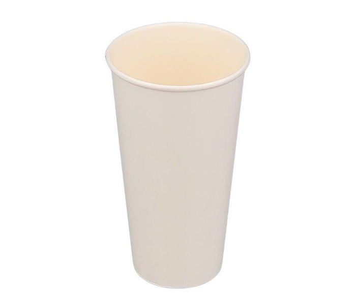 Morning Dew - 20 oz Hot Paper Cups - White - H20W