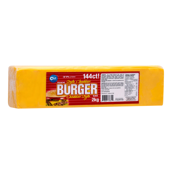 Chef Nutri - Cheese - Burger Cheddar Slice -80631