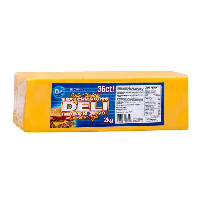 Chef Nutri - Cheese - Deli Ribbon Slice