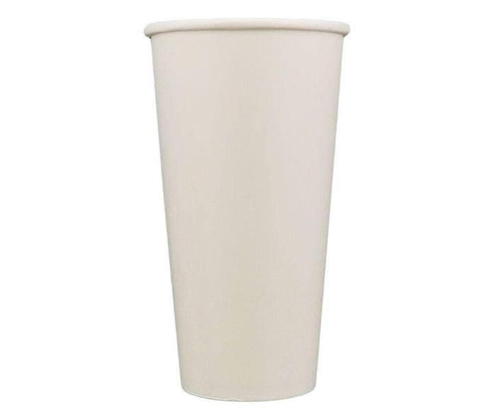 Morning Dew - 20 oz Hot Paper Cups - White - H20W