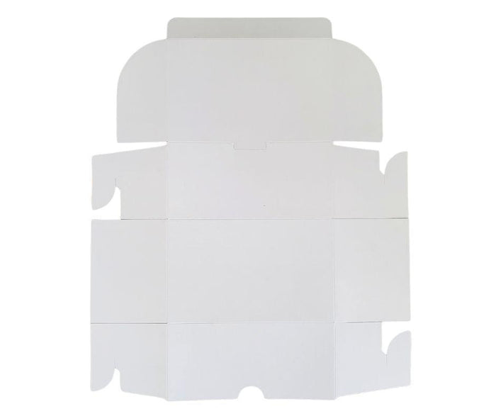 EB - White Cake Boxes - 6½x4x3