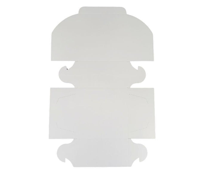 EB - White Cake Boxes - 6½x6½x3½