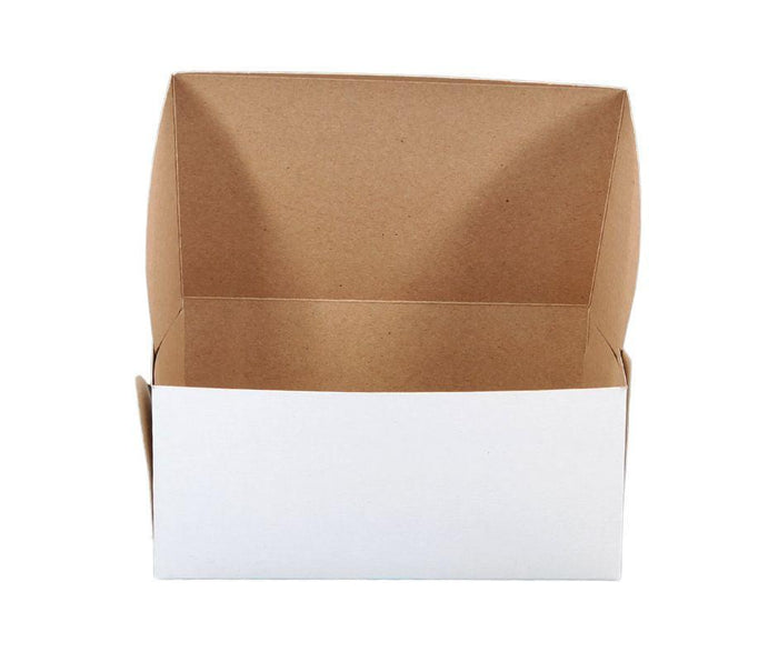 EB - White Cake Boxes - 8x5½x3½