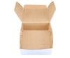 EB - White Cake Boxes - 6½x6½x3½