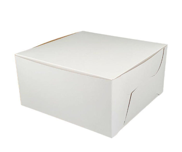 EB - White Cake Boxes - 8x8x5