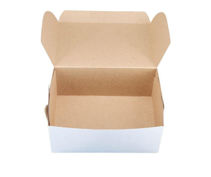 EB - White Cake Boxes - 8x5½x3½